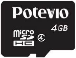 【正品 potevio 普天 4GB TF卡 micro SD 4G HTC内存卡】价格,厂家,图片,存储卡/闪存卡,南昌市西湖区桃花百益佳便民店-